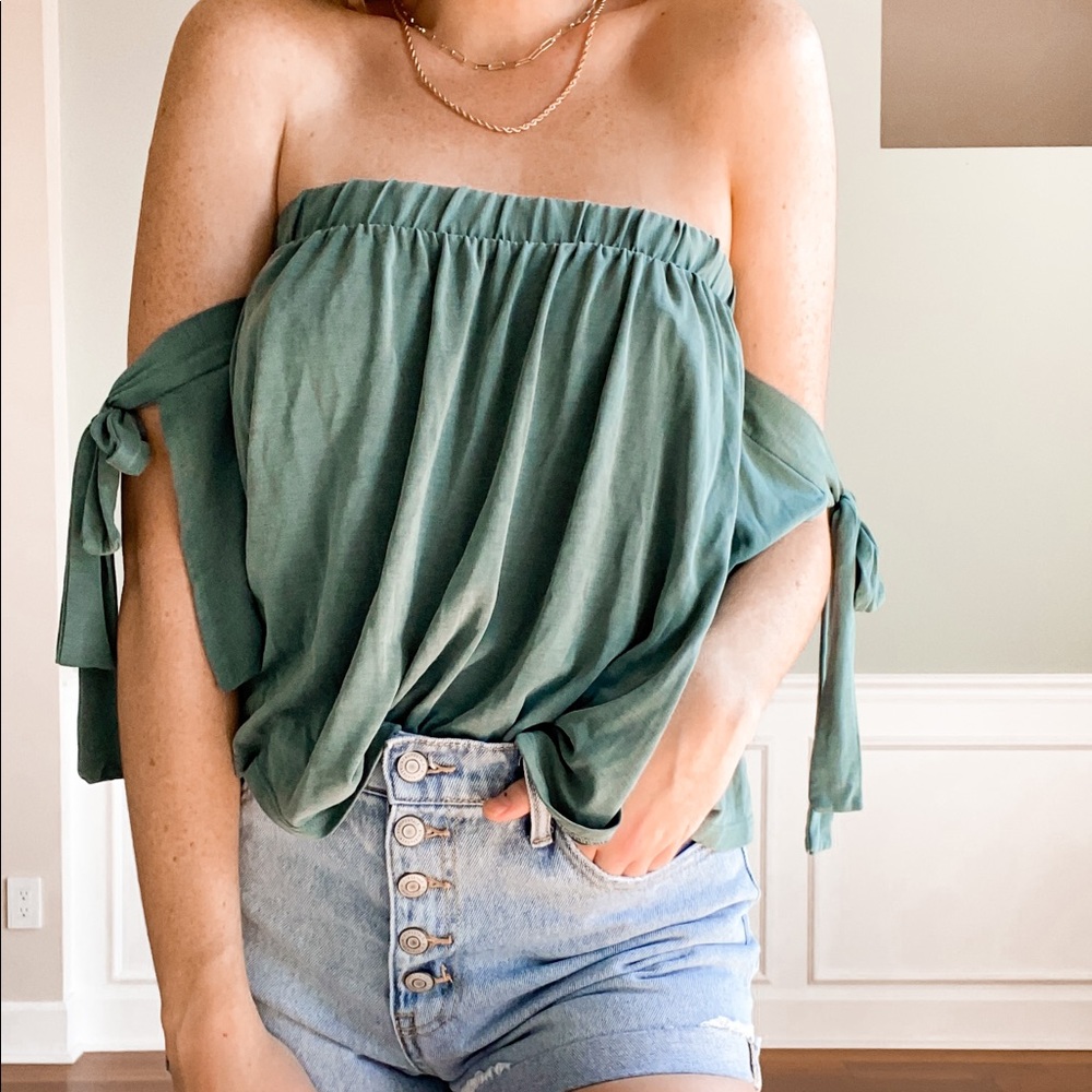 Off the shoulder top